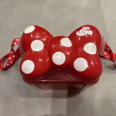 廃盤 ミニーマウス　リボン型ポップコーンバケット　ケース