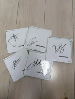 WHY DON'T WE FALLIN' 直筆サイン入りCD 5枚セット