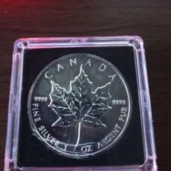 銀貨】2021年 カナダ メイプルリーフ銀貨 1オンス - メルカリ