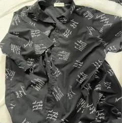 WEARSレタリング柄ビッグシャツ