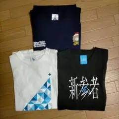 日向坂　ＬSize3点セット(半袖2枚、長袖1枚)
