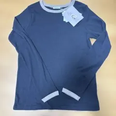MUMU & Co. 長袖カットソー ネイビー L