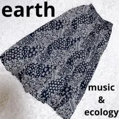 earth music&ecology（F）フレア ロングスカート 総柄のサムネイル