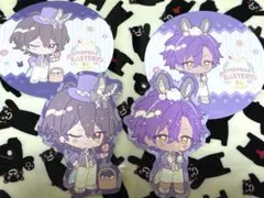 あんスタ アニカフェ コースター ステッカー 朔間零 乙狩アドニス 4点セット