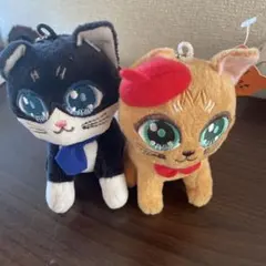 大坂関西万博フランス館非売品 Janat PARIS 猫マスコット 2個セット