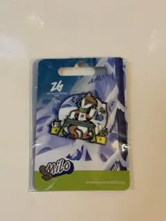 ミラノ・コルティナ2026 オリンピックピンバッジ 非売品 スピード