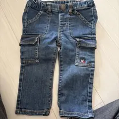 DOUBLE.B デニム カーゴパンツ 80