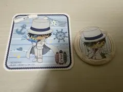 コナンカフェ ドリンク注文特典 コースター 江戸川コナン 怪盗キッド