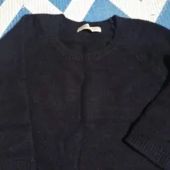 UNITEDARROWSラメ入りニットワンピ