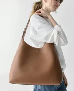 美品　kate spade 454 ピックスティッチ ラージ ショルダー バッグのサムネイル