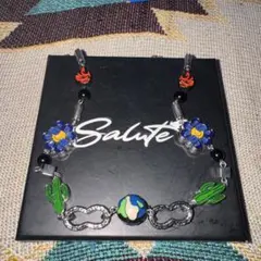 Salute ネックレス フラワー サボテン 地球モチーフのサムネイル
