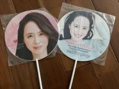 松田聖子 コンサートうちわ 2枚セット
