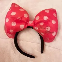 ミニーマウス リボンカチューシャ ディズニー