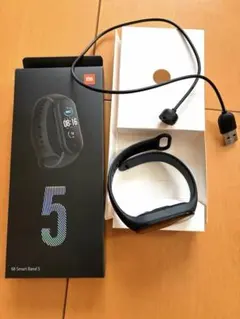 【美品箱付】Mi Smart Band 5 ブラック 本体