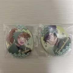 忍たま乱太郎 エッグ缶バッジ 善法寺伊作 食満留三郎