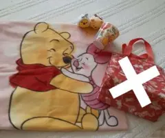 プーさん　ブランケット メラミンカップ ツムツムぬいぐるみ