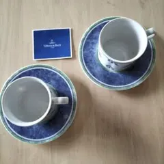 Villeroy & Boch カップ・ソーサー 2個セット