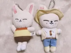 フォクシニー　ぬいぐるみ　バッグチャーム