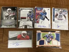 Buffalo Bills 直筆サイン＆ジャージカード 6枚セット