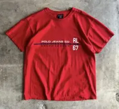 2000s polo jeans co.signature design teeのサムネイル