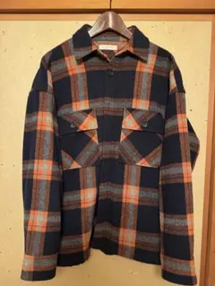 SENSE OF PLACE チェックオーバージャケット