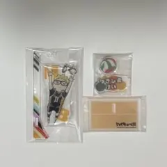 ハイキュー　ゆらっとフィギュアコレクション　月島蛍　アクリルスタンド　アクスタ