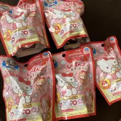 新品　バスボール　5個セット　まとめ売り　キティ　女の子　入浴剤　キッズ