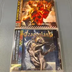 メタルCD2枚セット　ドラゴンランド・ヒブリア