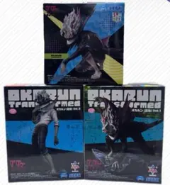 オカルン　フィギュア　ちょこのせ　ルミナスタ　3点セット