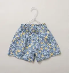 新品タグ付　130cm ブランシェス DRC ウエストリボンショートパンツ　花柄
