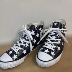 【タグ付き】コンバース スニーカー ネイビー 星柄 ゴルフシューズ