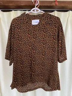 チャオパニック　ヒョウ柄 半袖シャツ