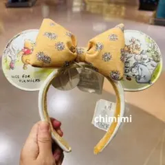 上海ディズニー　森のクマさん　プーさんカチューシャ