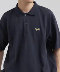 PENNEYS THE FOX ロゴ 刺繍 オーバーサイズ 鹿の子 ポロシャツ