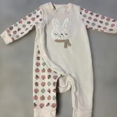 西松屋　ロンパース　80cm うさぎ