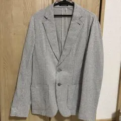 EMPORIO ARMANI ストライプテーラードジャケット 48