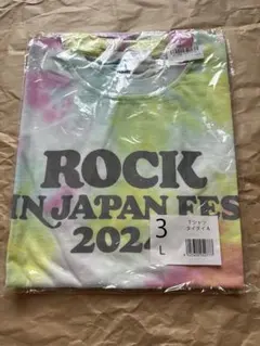 ROCK IN JAPAN 2024 Tシャツ　タイダイA サイズLのサムネイル