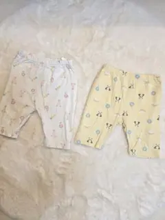 【ひざ丈ハーフパンツ 2枚セット】のサムネイル