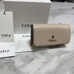 【新品未使用】フルラ　キーリング　4P レザー