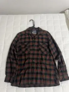 50〜60年代】PENDLETON ウールシャツ ブラウン系 Mサイズ - メルカリ