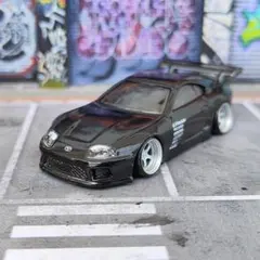 ホットウィールカスタム 日産 GTR R34 全塗装深リム☆トミカ改造