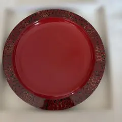 津軽塗 丸皿 漆器 伝統工芸品