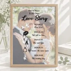 ラブストーリー オリジナル 白フィルター 結婚式 ウェディング オーダーメイド