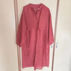 レディース 赤ワンピース キャミワンピースセット Mサイズ