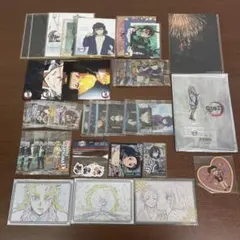 ❶鬼滅の刃 色紙 アクリルスタンドポストカード ウエハースカード まとめ売り