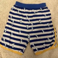 マーキーズ　スヌーピー　ボーダー柄　ハーフパンツ 140cm
