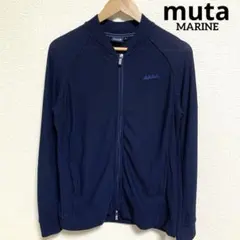 【美品】muta MARINE フルジップ メッシュ ジャケット ブルゾン L