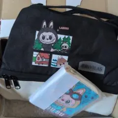 ラブブ　保冷バッグ　お財布セット