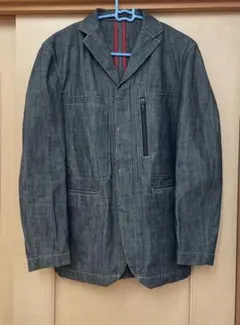 インディゴ染め　デニムジャケット