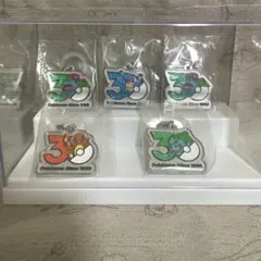 【5個セット】ポケモン30周年メタルチャーム